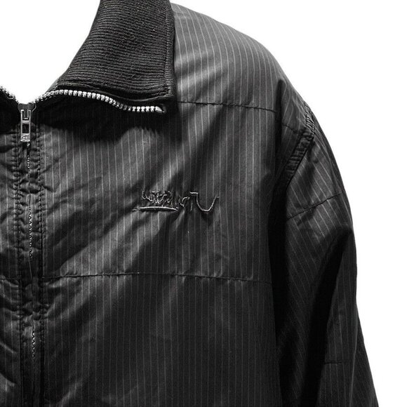 Quiksilver Mens Black Soft Shell Jacket Size Large With Zipper Closure & Soft Fl - Picture 8 of 12